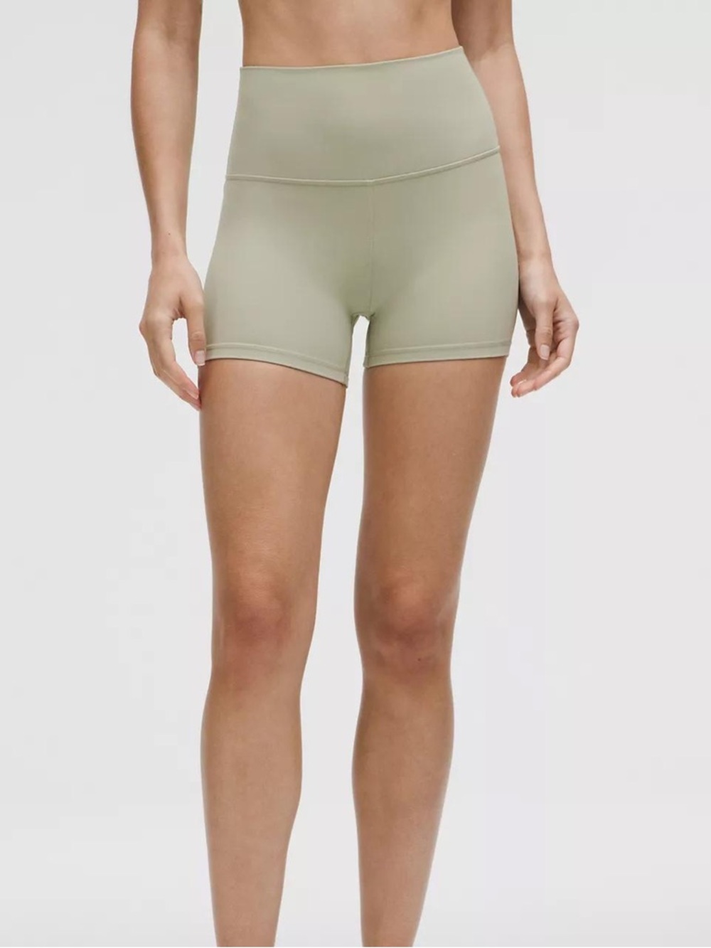 Lululemon Align High-Rise Shorts - Size 0 - Fog Green - NWT